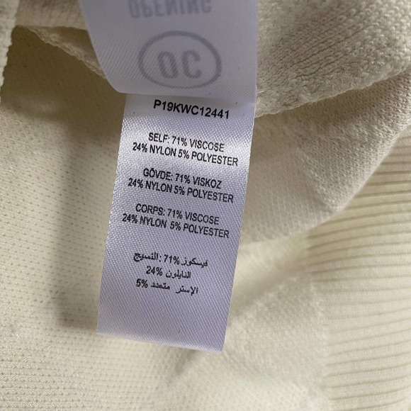 Opening Ceremony Pattern Flare Cuffs Ivory Sweater - Picture 12 of 15